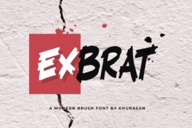 Exbrat Font