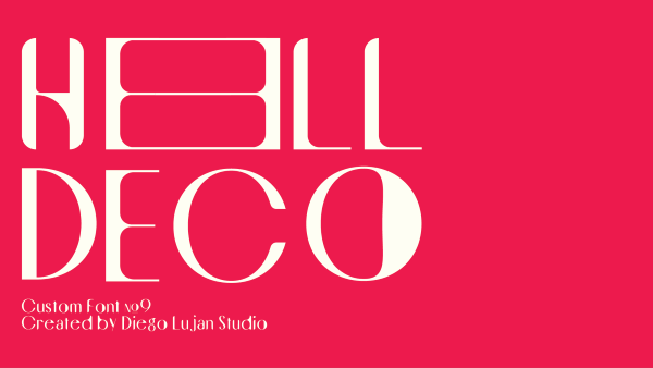 Hell Deco Font
