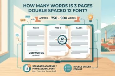 How Many Words Is 3 Pages Double Spaced 12 Font