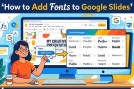 How to Add Fonts to Google Slides