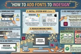 How to Add Fonts to InDesign