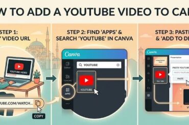 How to Add a YouTube Video to Canva