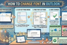 How to Change Font in Outlook