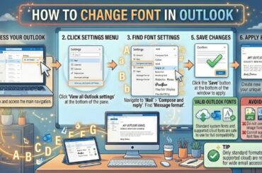 How to Change Font in Outlook