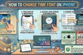 How to Change the Time Font on iPhone