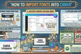 How to Import Fonts into Canva