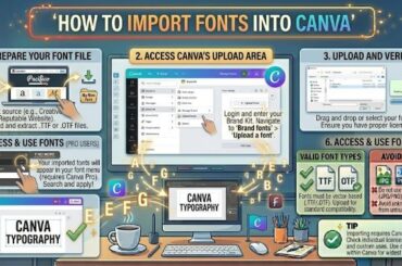 How to Import Fonts into Canva