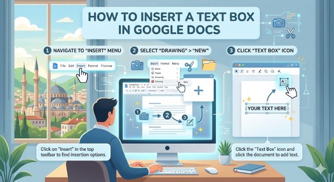 How to Insert a Text Box in Google Docs