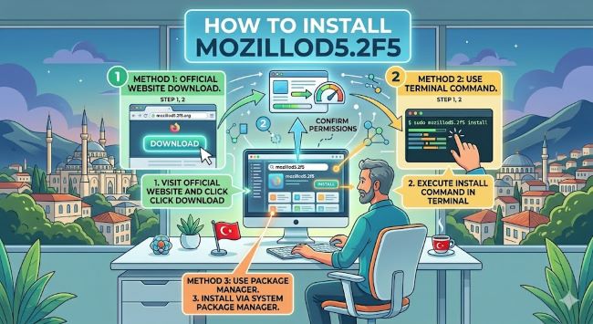 How to Install Mozillod5.2f5