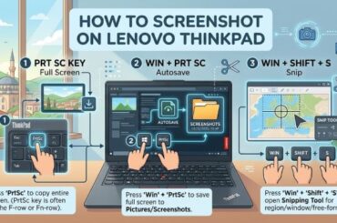 How to Screenshot on Lenovo ThinkPad