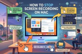 How to Stop Screen Recording on Mac