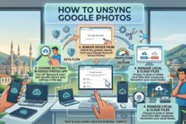 How to Unsync Google Photos