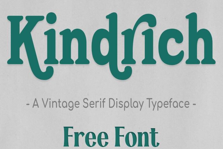 Kindrich Font