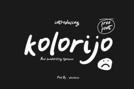 Kolorijo Font