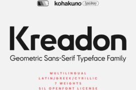 Kreadon Font