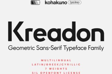 Kreadon Font