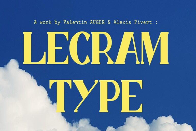 Lecram Font