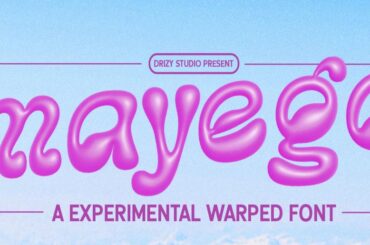 Mayego font