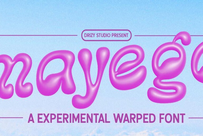 Mayego font