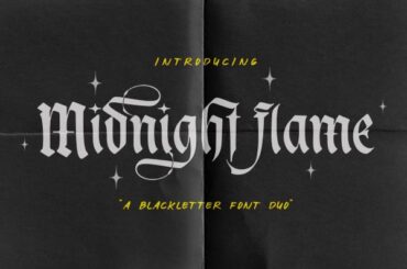 Midnight Flame Font