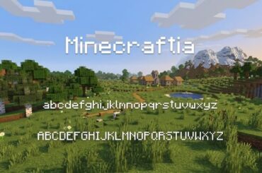 Minecraftia Font