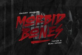 Morbid Bones Font