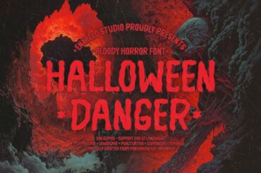 NCL Halloween Danger Font