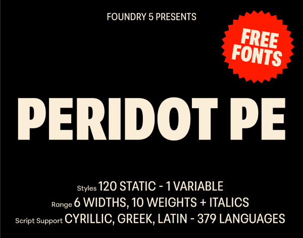 Peridot Font