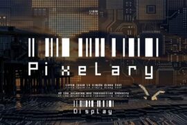 Pixelary Font