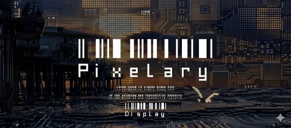 Pixelary Font