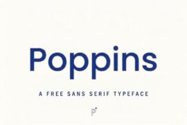 Poppins Font