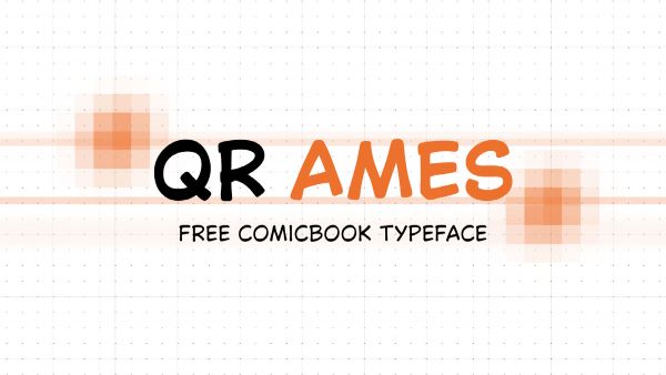 QR Ames Font