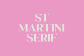 St Martini Serif Font