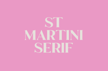 St Martini Serif Font