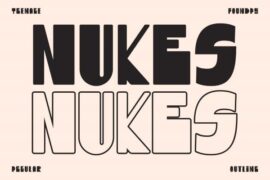 TF Nukes Font