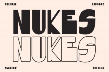 TF Nukes Font