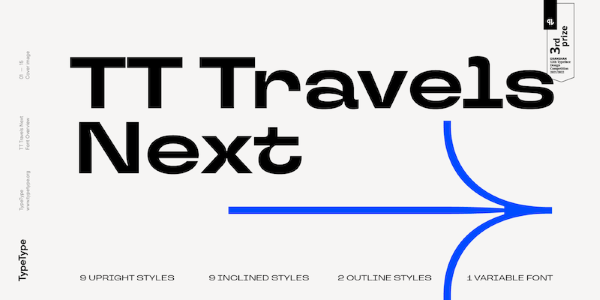 TT Travels Next Font