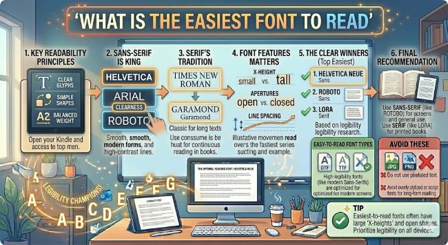 What Is the Easiest Font to Read