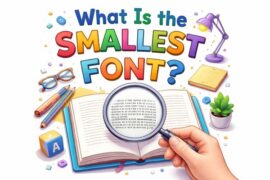 Smallest Font