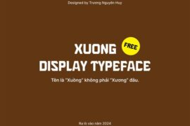Xuong Font