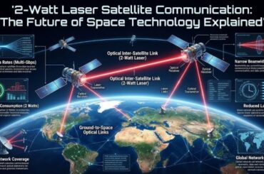 2-Watt Laser Satellite Communication