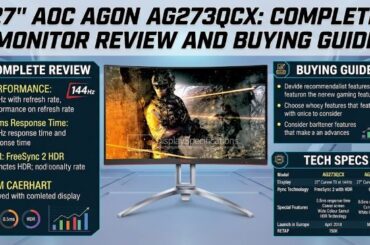 27" AOC AGON AG273QCX