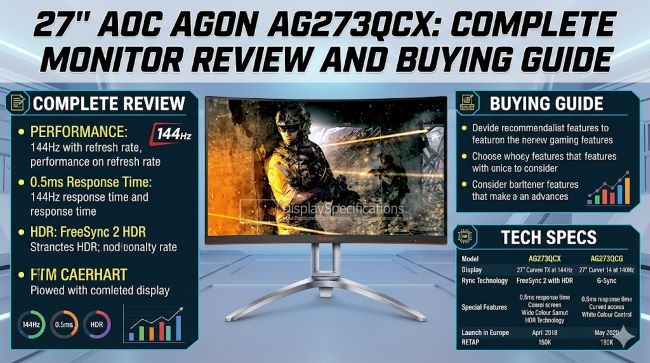 27" AOC AGON AG273QCX