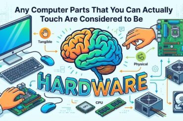 Any Computer Parts That You Can Actually Touch Are Considered to Be