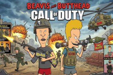 Beavis and ButtHead Call of Duty