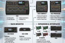 Behringer X32: The Complete Guide to Every Model