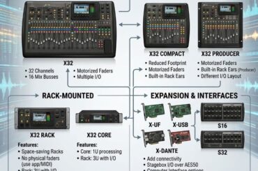 Behringer X32: The Complete Guide to Every Model
