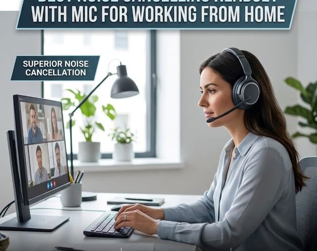 Best Noise Cancelling Headset with Mic for Working from Home