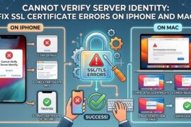 Cannot Verify Server Identity