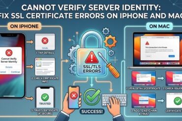 Cannot Verify Server Identity